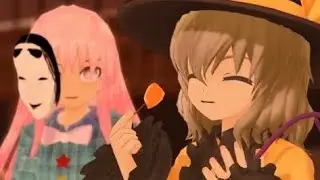 【Touhou MMD】Eat a Persimmon! (Voiced || Eng Sub)