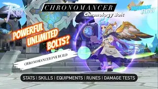 Ragnarok Mobile | Chronomancer - Chrono Bolter (PVE Build + Dmg Tests) #ROM #RagnarokMEternalLove
