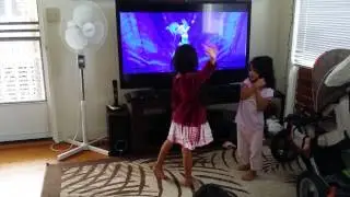 Caught my daughter singing to let it go