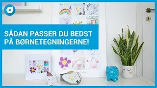 Sådan passer du bedst på børnetegningerne - Smartphoto - DIY på et minut
