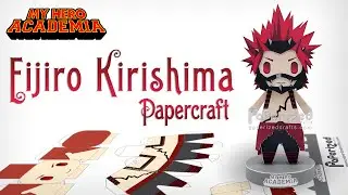 My Hero Academia: Eijiro Kirishima Paperized