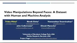 Video Manipulations Beyond Faces: A Dataset With Human-Machine Analysis