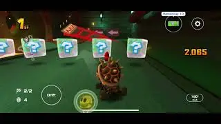 I was first place in browser castle  T in MARIO cart