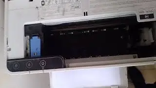 Epson M1100, all lights blinking power +ink+ paper ,  answer in description