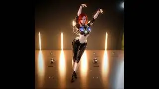 Moon Howling with Laika [Stable Diffusion choreography]