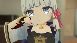 Smol Ayaka and Ayato cute moment! | Genshin impact 2.8