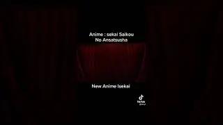 Status WA Anime |Sekai Saikou No Ansatsusha | Oc