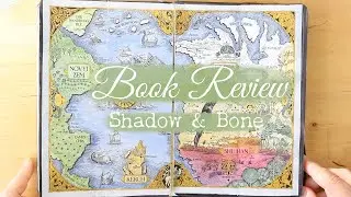 Shadow and Bones Reading Journal Spread // Book Review // Reading Bujo