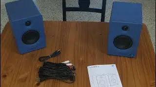 Review: Victrola Tempo VSP-400 Bluetooth bookshelf speakers with auracast (Blue) $250-300