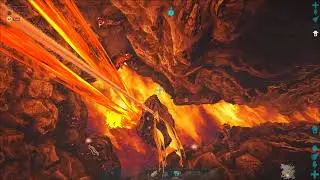 ARK: Stealing magmasaur eggs like