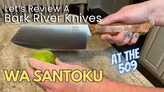 Lets Review A Bark River Knives Wa Santoku | At The 509