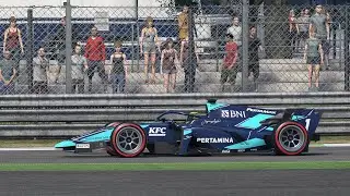 *fun* F2 2021 Codemasters Forum Championship PC, race, Italy, no assists, cockpit cam, UWQHD
