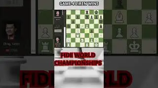 Ding Liren v/s Nepomniachtchi Game 4