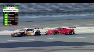 2017 IMSA Weathertech Rolex 24 Hours of Daytona finish