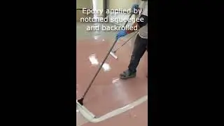Applying Epoxy Floor Over Asbestos Glue with PerfectPrimer