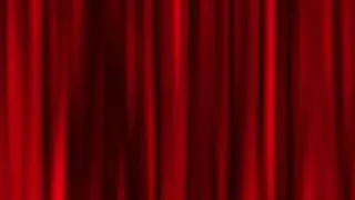 NO COPYRIGHT Background - RED VELVET FLOWING CURTAIN