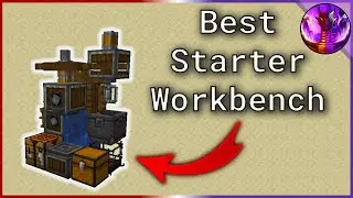 Best Starter Create Mod Workbench | Minecraft Tutorial