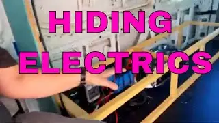 Hiding Solar Electrics - OFF-GRID Mobile Studio Build