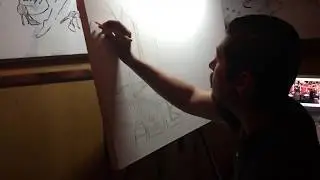 Live Event Painting. Los Angeles. The Stolen Art