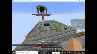 my friend vs my island in [redesky sever] minecraft