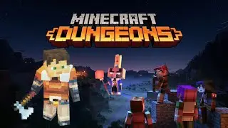 MINECRAFT { DUNGEONS } ОБЗОР ИГРЫ !!!