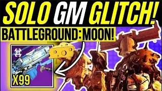 New SOLO Grandmaster Farm GLITCH! Battleground MOON Nightfall BOSS CHEESE & Easy Exploit! Destiny 2