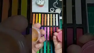 como hacer una concha y un cafe en porcelana fria