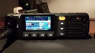 INRICO TM7-PLUS, running the app Pocket RxTx, listening to amateur radio comms