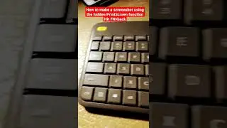 How to Print-screen on Logitech K400+ K400 Plus Keyboard for a Screenshot 💻 🖥️