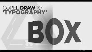 TUTORIAL MEMBUAT TYPOGRAPHY EDGE COREL DRAW X7 #3