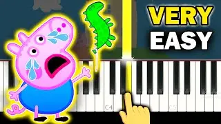 PEPPA PIG - Intro Theme song - VERY EASY Piano tutorial