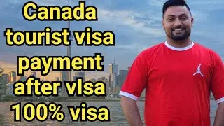 Apply canada visitor visa online 2024 | canada visitor visa 100% payment after visa 