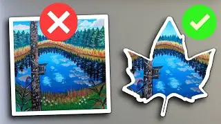 Level Up Your Rectangle Redbubble Stickers w/ GIMP