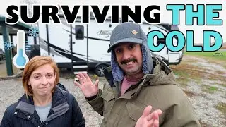 SIMPLE STEPS for COLD WEATHER RVING | Our EASY ways to stay WARM