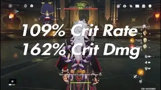 100% Crit Rate C0 Arataki Itto w/R1 Serpent Spine vs Level 90 Childe | Genshin Impact