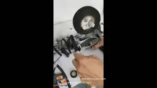 Portable taping machine for tube and cable AT-100 - Suzhou Crown