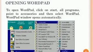 What is wordpad in computer