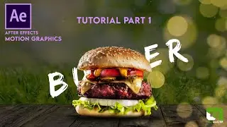 Motion Graphic Food Animation Ads in After Effects | After Effects Ads Animation | Tutorial Part 1