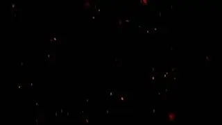 Fire Particles Black Screen Overlay | Fire Particles Effect Black Screen | Template Video Background