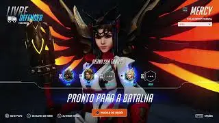 Overwatch 2 partida Mercy Vitória #01 - modo livre