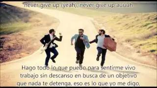 Aslándticos - Never Give Up  LETRA / LYRICS