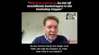 Blijf bij je onderwerp #shorts #podcast #digitalmarketing #contentmarketing #b2b #b2bmarketing