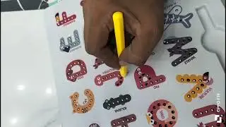 ABCD Kids Magnet ABCD Board #ABCD #ABC #kidsalphabetlearningvideo #kidsalphabetlearning #trending