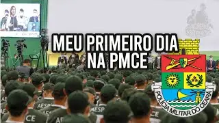 AULA INAUGURAL DA PMCE - MEU PRIMEIRO DIA NA PMCE