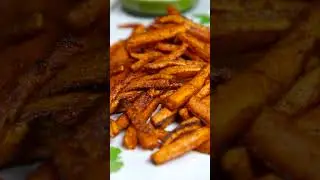 Carrot fries 🍟😋 