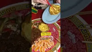 Ordering the cursed yee sang at viral Restoran Aliff