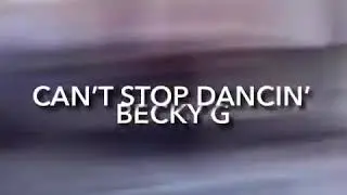 can't stop dancin' - audio for edit