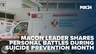 'I was suicidal': Macon leader shares personal battle during suicide prevention month