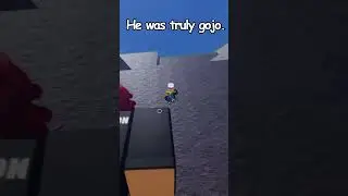 He had the GOJO SCRIPT.  
