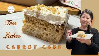 Tres Leches Carrot Cake